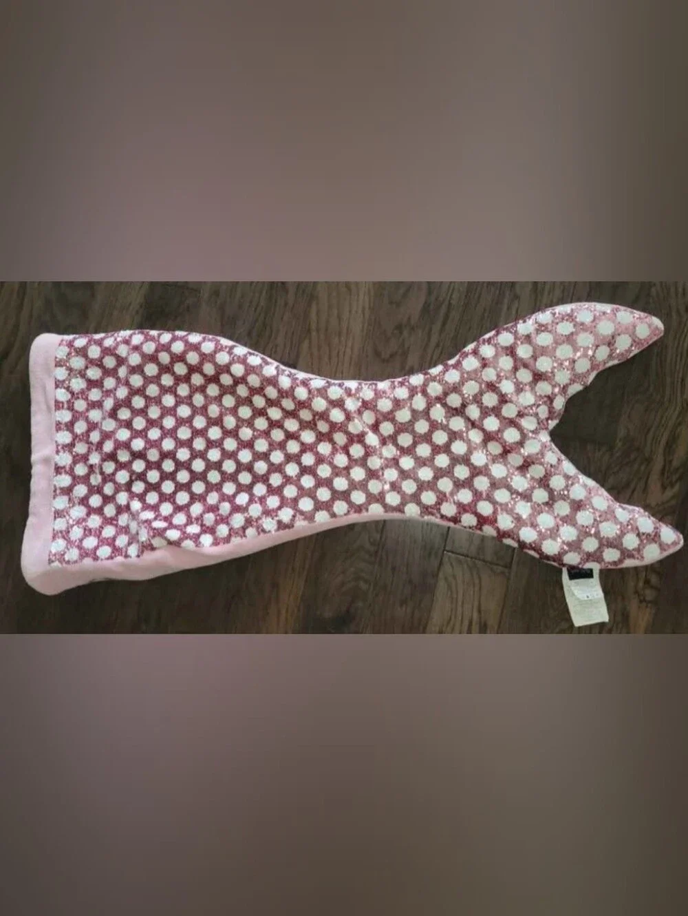 Mermaid Tail Seqin Polka Dot Blanket. Large & Thick